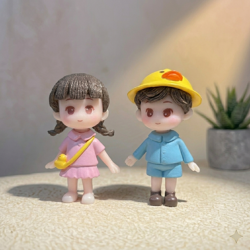 Leo & Lily Cute Miniature Set